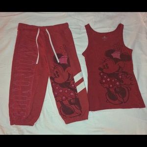 MINNIE MOUSE MATCHING OUTFIT